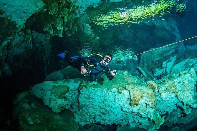 Go for 2 dives in cenote Dos ojos for certified divers - The Practicalities: Logistics and Tips