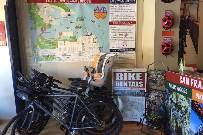 Golden Gate Bridge Bike Rentals - Very Close To The Bridge! - Who Might Want More?