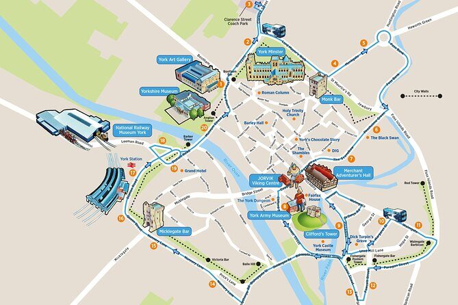 Golden Tours York Hop-on Hop-off Open Top Bus Tour with Audio Guide - The Experience in Detail