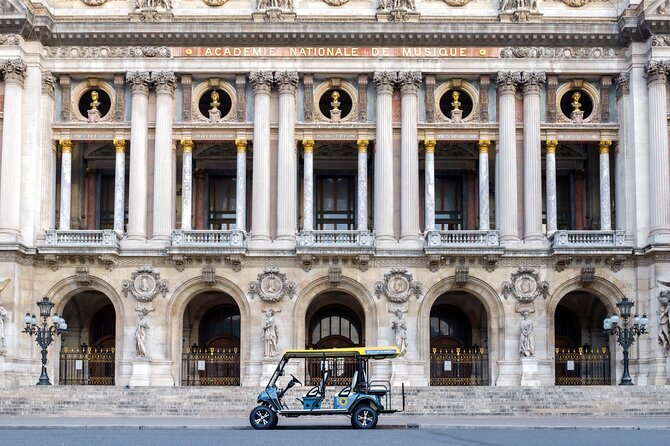 Golf Cart in Paris - Private Guided City Tour - Pickup Included - What to Expect: The Tour Experience Itself