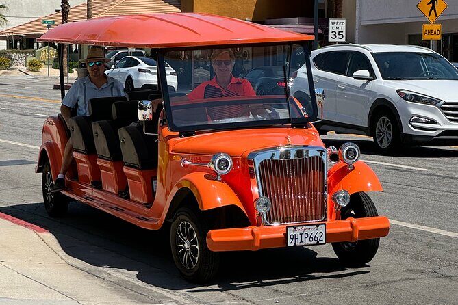 Golf Cart Tour in a 6 Passenger Cart in Palm Springs California - Key Points