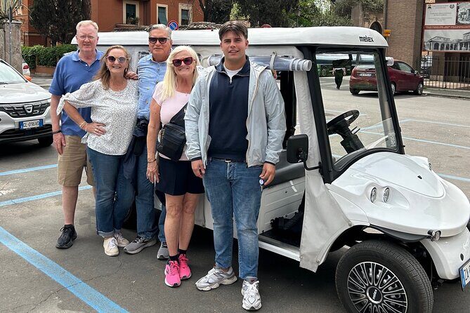 Golf Cart VIP tour of Rome with Driver and Tour Guide (3 or 5hrs) - Key Points