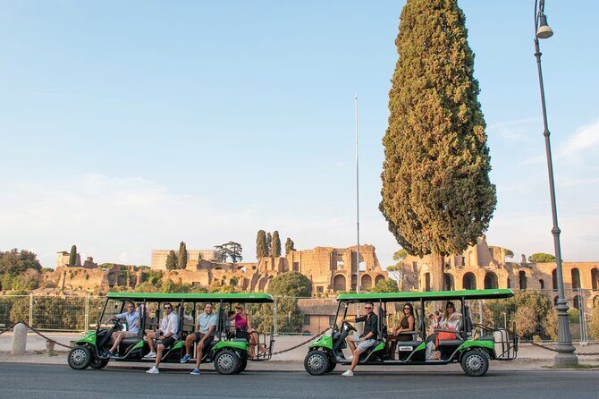 Golfcart adventure in Rome - Key Points