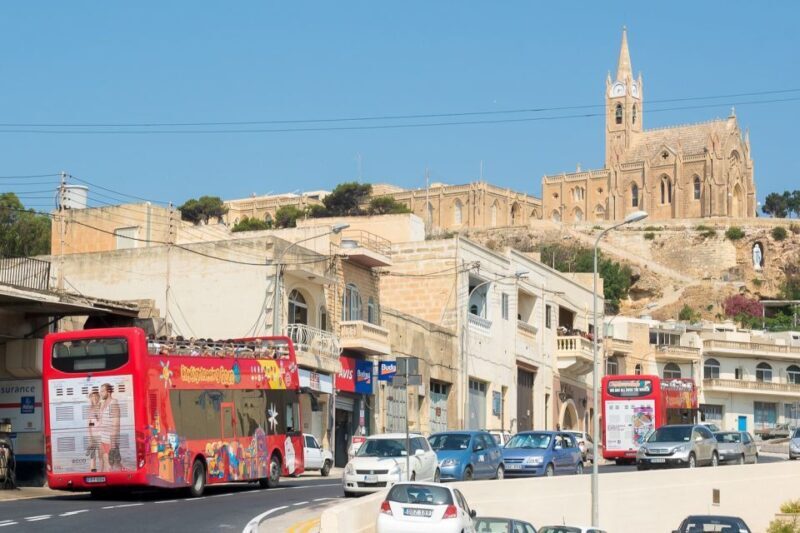 Gozo: City Sightseeing Hop-On Hop-Off Bus Tour - The route and major stops