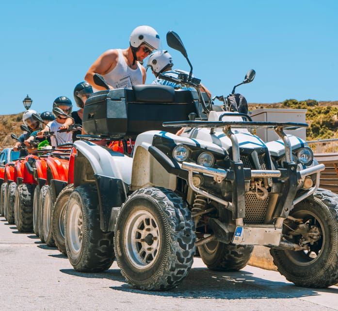 Gozo: Full-Day Quad Tour with Private Round-Trip Boat - Inland Sea at Dwejra and Fungus Rock: Big Nature, and One Optional Add-On