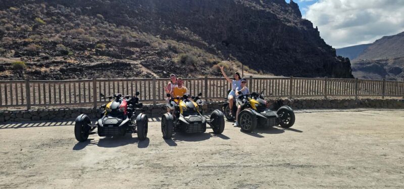 Gran Canaria: 3-WHEEL RYKER 2,5 HR TOUR -FREE PICKUP&DROPOFF - What to Expect on the Ride