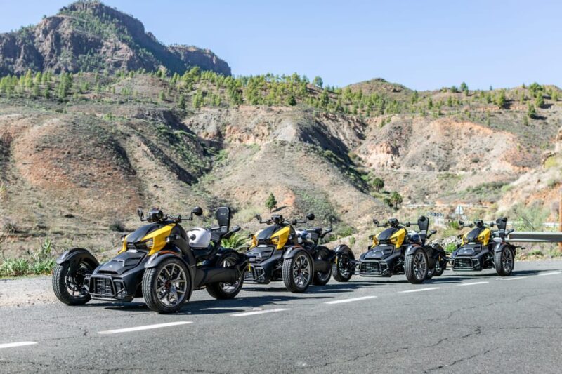 Gran Canaria: Can-Am Ryker 3-Wheel Motorcycle / Buggy / Quad - What to Expect During the Ride