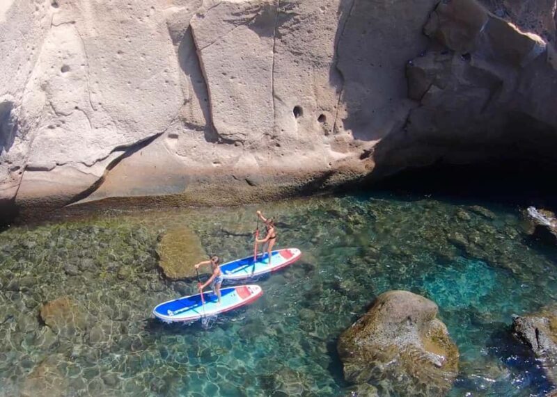 Gran Canaria, paddle board excursion. Hotel pick-up included, 2 hours. - Key Points
