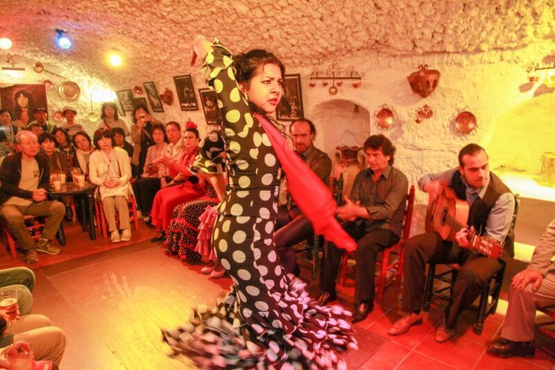 Granada: Sacromonte Caves Flamenco Show with Dinner - Food and Drink: A Tasty Taste of Andalucía