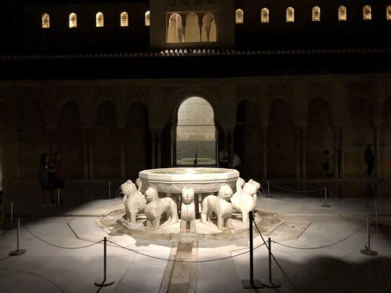 Granada: The Alhambra and Nasrid Palaces Guided Night Tour - What to Expect on the Night Tour of the Alhambra and Nasrid Palaces