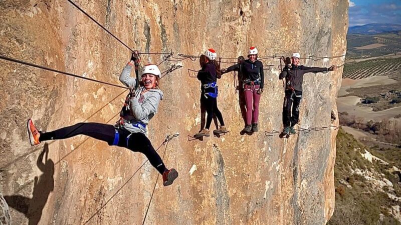 Granada: Via Ferrata Pueblos de Moclin - What You Can Expect During the Experience