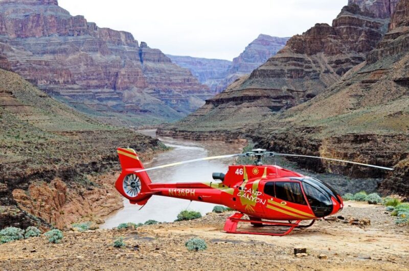 Grand Canyon Helicopter Tour with Black Canyon Rafting - Key Points
