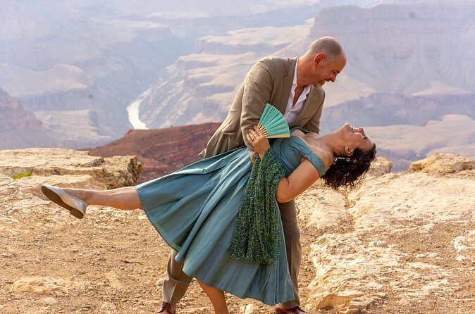 Grand Canyon Private Flying Dress Photoshoot Session - The Value of the Photos and What They Offer