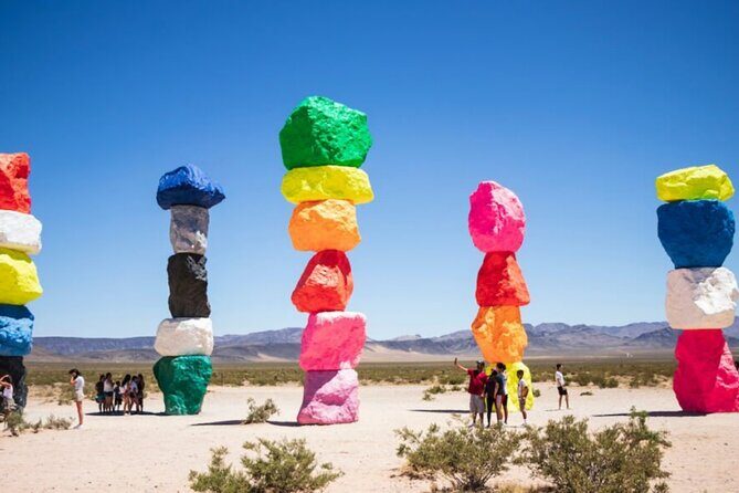 Grand Canyon West, Hoover Dam, 7 Magic Mountains Small Group Tour - Key Points