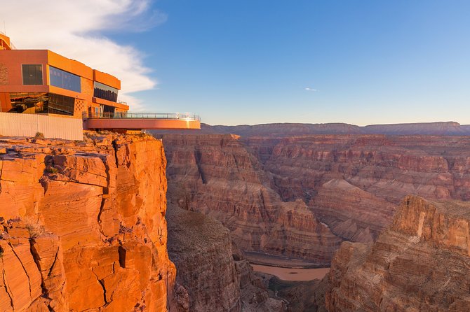 Grand Canyon West, Hoover Dam Stop, Breakfast, Lunch & Skywalk - Guano Point lunch on the rim: 360-degree views and optional hikes