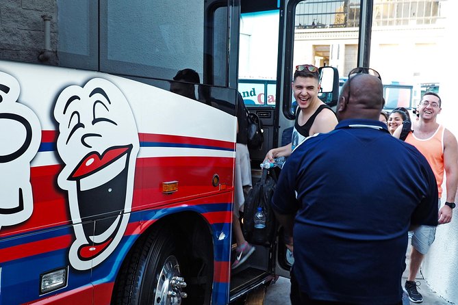 Grand Canyon West, Hoover Dam Stop, Breakfast, Lunch & Skywalk - Food and comfort on the bus: bathroom breaks and realistic expectations