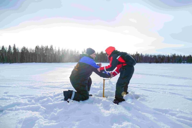 Great Ice Fishing Experience in Lapland - The Value and Practicalities
