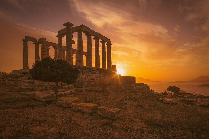 Greece's most beautiful sunset at Poseidon's Temple Private tour - Key Points
