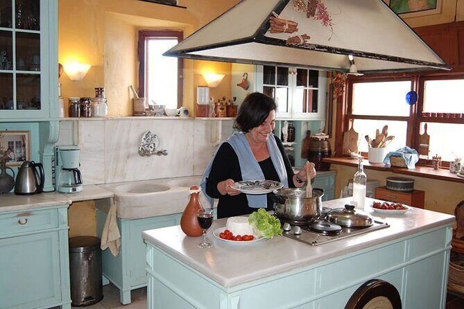 Greek Home Cooking Class at a Seaside Villa in Crete with Mary - Key Points