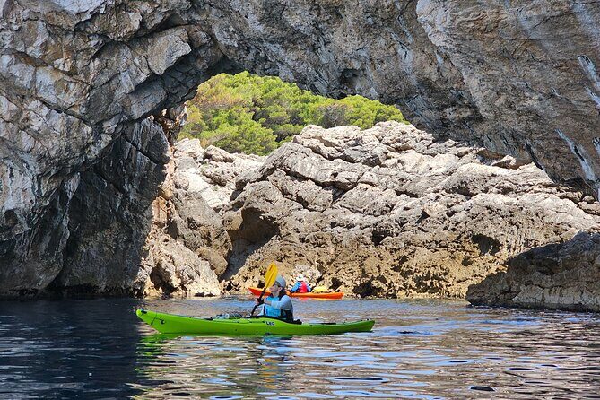 Green Cave Sea Kayak Day Tour in the Elaphiti islands - The Experience in Detail