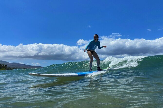 Group Surf Lesson at Kalama Beach in Kihei - Key Points