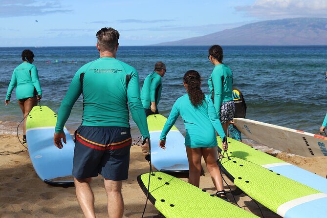 Group Surf Lessons from Kaanapali Beach - The Logistics: How It Works