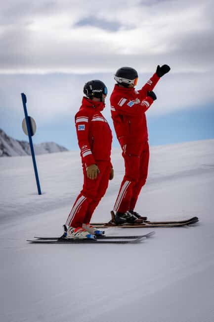 Gstaad - Private ski lessons - all levels - Morning - Key Points