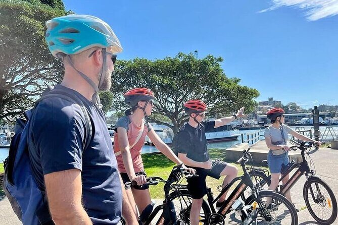 Guided Electric Bike Tour of Sydney with Bluetooth helmets - Why You’ll Love This Sydney E-Bike Tour