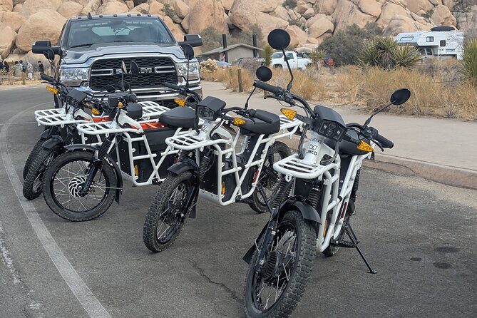 Guided Electric Motorbike Tour inside Joshua Tree National Park - The Experience: Riding the UBCO 2x2 Electric Bike