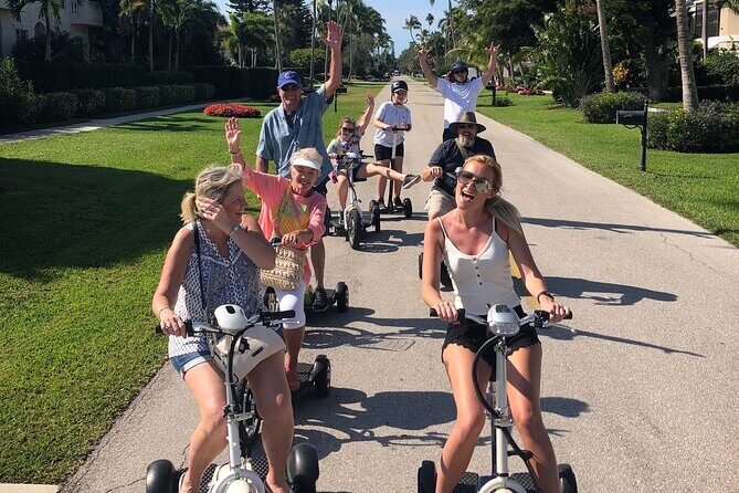 Guided Electric Trike Tour - Downtown Naples Florida - Key Points