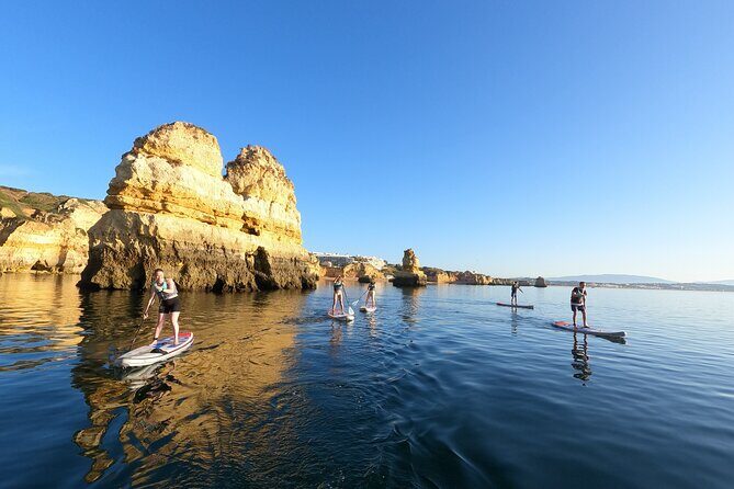 Guided Stand Up Paddle Tour in Lagos Ponta Da Piedade - Key Points