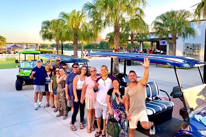 Guided Tampa Sightseeing Tour in a Deluxe Street Legal Golf Cart - Key Points