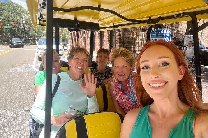 Guided Tampa Sightseeing Tour in New Street Legal Golf Cart - FAQ