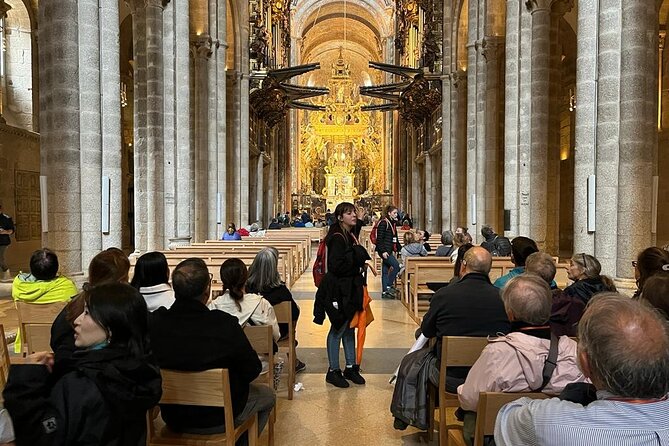 Visit to the Cathedral of Santiago + Portico de la Gloria Option - English guide experience: consistently strong, one-off caution