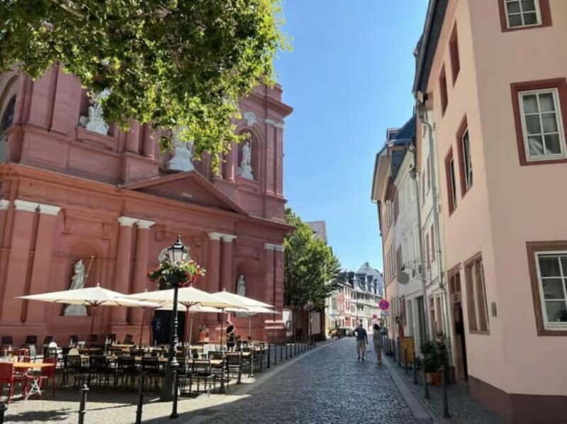 Guided tour in Mainz on the Rhine in german and english - The Tour in Detail
