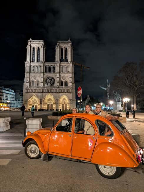 Guided tour of Paris' most famous monuments in a vintage car! - FAQ