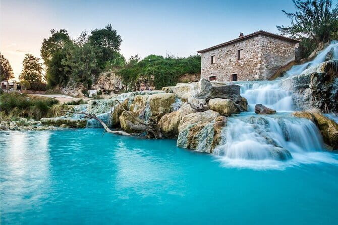 Guided tour of the wonderful Terme di Saturnia - Key Points