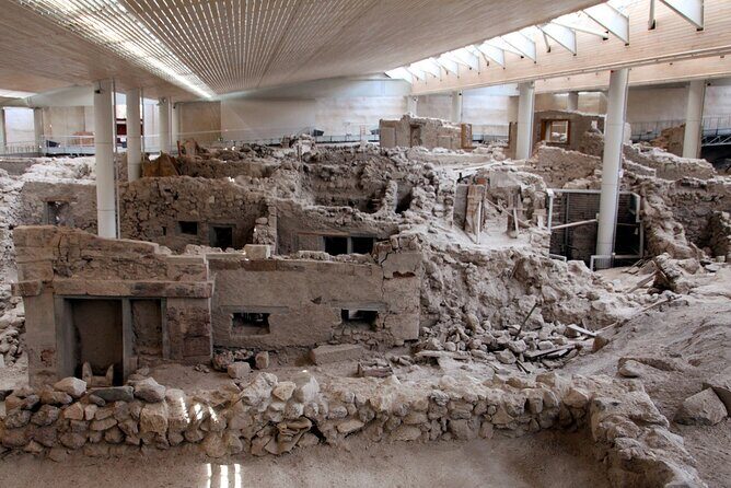 Guided Tour to the Akrotiri Archaeological Site in Santorini - FAQ