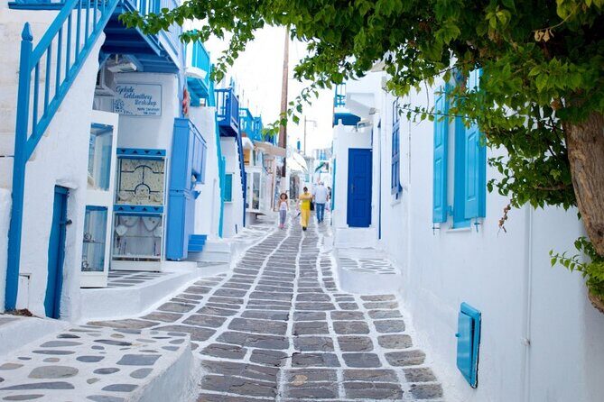 Guided Walking Tour Mykonos, Little Venice, Windmills, Beaches - The Village of Ano Mera