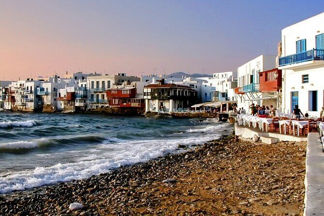 Guided Walking Tour Mykonos, Little Venice, Windmills, Beaches - The Cruise to Delos