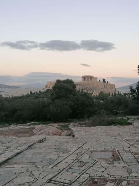 Guided walking tour of Acropolis with bus city tour - Key Points