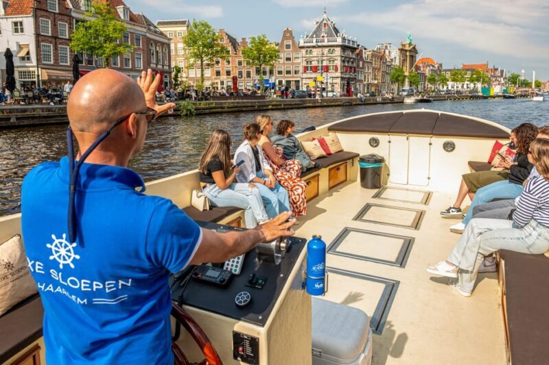 Haarlem: Guided Highlights Canal Cruise on Open Boat - Key Points