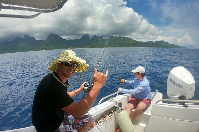 Half-day Big Fishing in Moorea on shared tour - FAQs