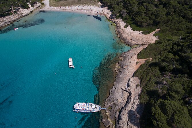 Half-Day Boat Tour along The South Coast of Menorca - The route: how the tour balances sailing time with beach time