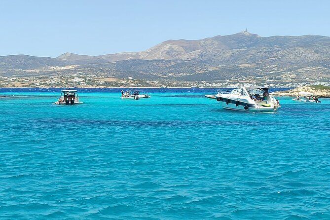 Half day cruise between the Turquoise Shades with Paros Sail - What Could Be Better