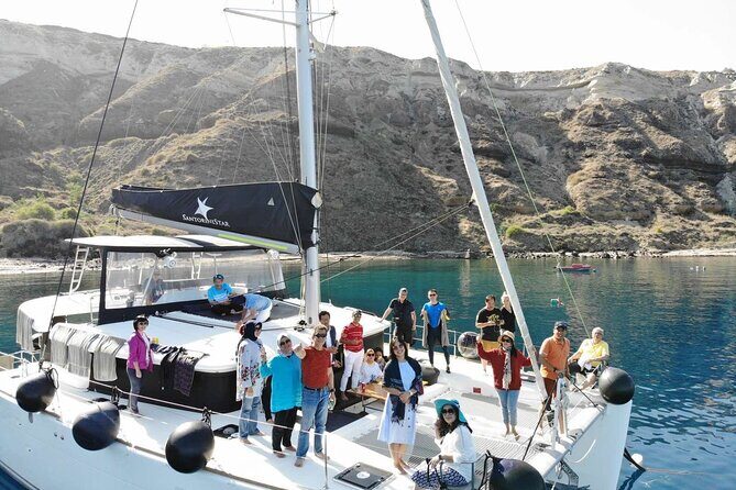 Half-Day Exclusive Catamaran Cruise in Santorini with Meal and Open Bar - Possible Considerations