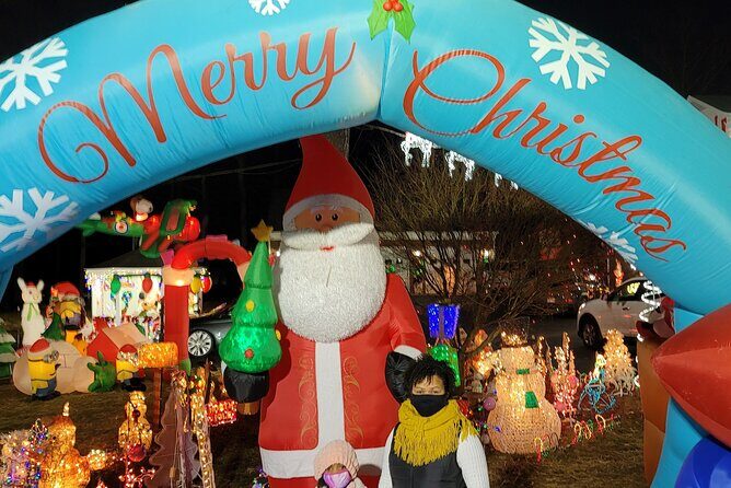 Half-Day Holiday and Tacky Lights Tour in Richmond - The Itinerary in Detail