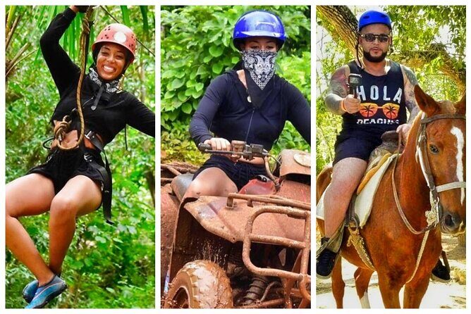 Half-Day Horseback Riding and Extreme Adventure Cancun Tour - Key Points