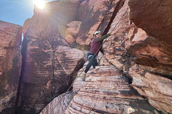 Half-Day Rock Climbing in Red Rock Canyon (Beginner Friendly) - The Sum Up