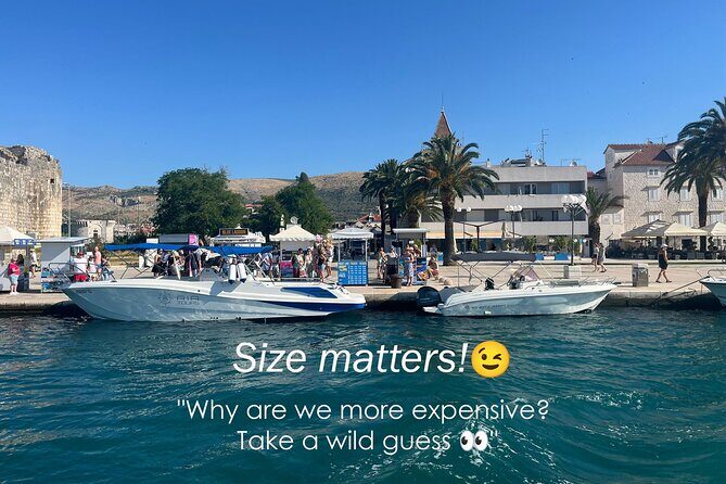 Half Day Speedboat Tour with Blue Lagoon (from Trogir) - Discovering the Dalmatian Coast by Speedboat